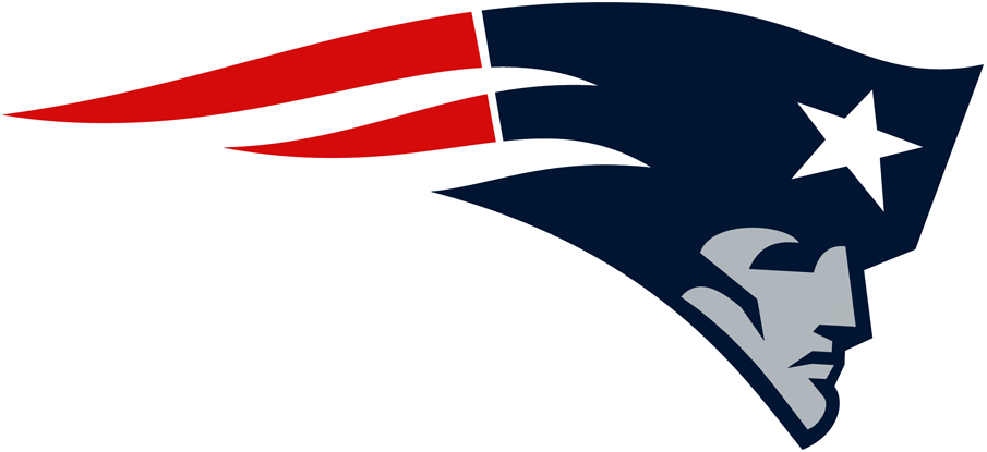 New England Patriots logos iron-ons